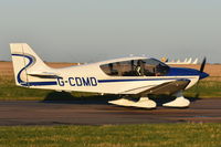G-CDMD @ EGSH - Departing from Norwich. - by Graham Reeve