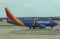 N444WN @ KOKC - Boeing 737-7H4 - by Mark Pasqualino