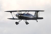 G-BSZB @ EGFH - Resident Starduster Too over Runway 22. - by Roger Winser
