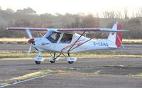 G-CEHG @ EGFH - Resident Ikarus. - by Roger Winser