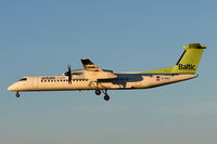 YL-BAY @ EGSH - Landing at Norwich. - by Graham Reeve