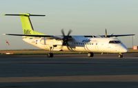 YL-BAY @ EGSH - Arriving from Riga (RIX) for respray by Air Livery.