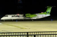 YL-BAX @ EGSH - Departing home to Riga (RIX) following respray by Air Livery. - by Michael Pearce