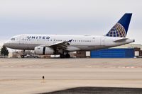 N847UA @ KBOI - Landing 10L.