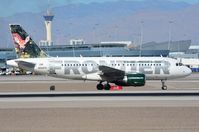 N943FR @ KLAS - Frontier A319 back-tracking - by FerryPNL