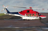 G-ERBA @ EGSH - Departing the SaxonAir ramp to a North Sea gas platform, on the aircraft's second visit from Den Helder (DHR).