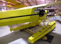 N98733 @ KGFZ - Piper J3C-65 Cub on floats at the Iowa Aviation Museum, Greenfield IA