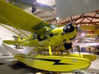 N98733 @ KGFZ - Piper J3C-65 Cub on floats at the Iowa Aviation Museum, Greenfield IA