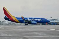 N212WN @ BOI - Push back from the gate.
