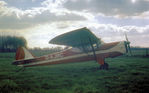 G-AJRC - This Auster J-1 Autocrat was seen at the Old Warden airshow in the Spring of 1972. - by Peter Nicholson