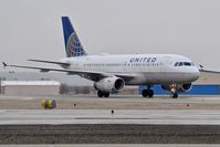 N831UA @ KBOI - Taxiing to the gate.
