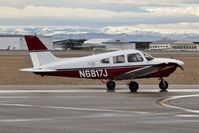 N6817J @ KBOI - Taxiing on Alpha.