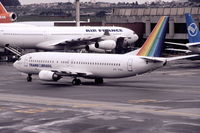 PT-TEL @ SBGR - Trans Brasil - by Jan Buisman
