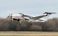 G-NYCO @ EGFH - Visiting Super King Air. - by Roger Winser