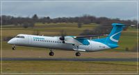 OE-IIQ @ EDDR - DHC-8-400 - by Jerzy Maciaszek