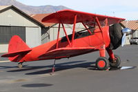 N68405 @ SZP - 1943 Boeing STEARMAN A75N1 (PT-17), Pratt & Whitney R985 WASP Jr. 450 Hp upgrade, Restricted Class. Anyone for wing-walking? - by Doug Robertson