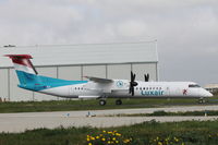 LX-LQA @ LMML - DHC-8 LX-LQA Luxair - by Raymond Zammit