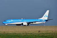 PH-BXP @ EGSH - Departing from Norwich. - by Graham Reeve