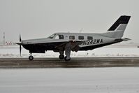 N342WA @ KBOI - Taxiing to 10R on Kilo.