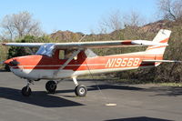 N19568 @ SZP - 1973 Cessna 150L, Continental O-200 100Hp, on River Ramp - by Doug Robertson