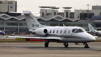 SP-TAT @ EGBB - parked on the elmdon apron - by Michael Vickers