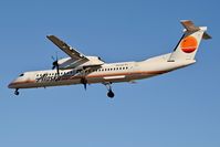 N421QX @ KBOI - Landing 28R. - by Gerald Howard