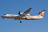 N421QX @ KBOI - Landing 28R. - by Gerald Howard