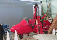 G-BXUA @ EGTN - Campbell Mk5 Cricket tucked away at the back of the hangar at Enstone - by Chris Holtby