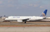 N481UA @ KORD - Airbus A320-232