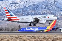 N828AW @ KBOI - Landing 10R.