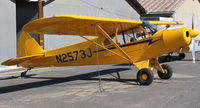 N2573J @ SZP - 1979 Piper PA-18-150 SUPER CUB, Lycoming O-320 150 Hp, parked - by Doug Robertson