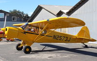 N2573J @ SZP - 1979 Piper PA-18-150 SUPER CUB,  Lycoming O-320 150 Hp, parked - by Doug Robertson