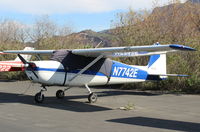 N7742E @ SZP - 1959 Cessna 150, Continental O-200 100 Hp - by Doug Robertson