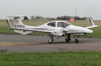 G-YDEA @ EGSH - Departing SaxonAir following a visit from Retford/Gamston (EGNE). - by Michael Pearce