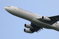 F-GLZI @ LFPG - Airbus A340-312, Climbing from rwy 27L, Roissy Charles De Gaulle airport (LFPG-CDG) - by Yves-Q