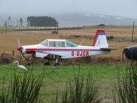 G-DJCR - In a field in Angus, Scotland (nowhere near an airport/airfield) - by David Jarratt