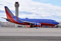 N241WN @ KBOI - Landing roll out on 28R.