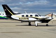 N309HW @ KBOI - Parked on north GA ramp.