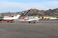 N8187R @ SZP - 1974 Beech V35B BONANZA, Continental IO-520 285 Hp, on Transient Ramp - by Doug Robertson
