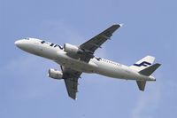 OH-LXA @ LFPG - Airbus A320-214, Take off rwy 27L, Roissy Charles De Gaulle airport (LFPG-CDG) - by Yves-Q