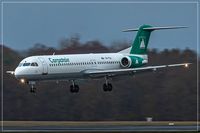 YR-FZA @ EDDR - 1992 Fokker 100 (F-28-0100), c/n: 11395 - by Jerzy Maciaszek