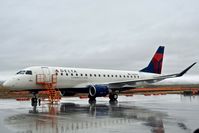 N256SY @ KBOI - Parked on the Skywest maintenance ramp.
