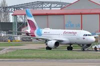 D-AKNP @ EGSH - Removed from spray shop with Eurowings colour scheme. - by keithnewsome