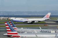 B-18706 @ KSFO - Picture from the new observation deck. SFO. 2020. - by Clayton Eddy