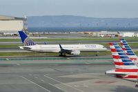 N595UA @ KSFO - Picture taken form new observation deck terminal 2. SFO. 2020. - by Clayton Eddy
