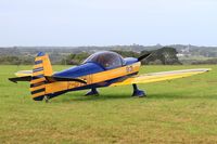 F-BTDN @ LFRU - Mudry Cap10B, Static display, Morlaix-Ploujean airport (LFRU-MXN) air show 2019 - by Yves-Q