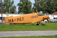 HA-MEF @ LHNY - LHNY - Nyíregyháza Airport, Hungary - by Attila Groszvald-Groszi