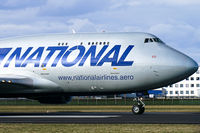 N952CA @ LOWL - National Airlines Boeing 747-400(BCF) - by Thomas Ramgraber