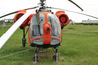 HA-MCJ - HA-MCJ register Kamov Ka-26 helicopters, now PJ-HUN register, exhibited on Hungary, in Székesfehérvár border, at the restaurant beside the PJ petrol station. - by Attila Groszvald-Groszi