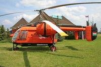 HA-MCJ - HA-MCJ register Kamov Ka-26 helicopters, now PJ-HUN register, exhibited on Hungary, in Székesfehérvár border, at the restaurant beside the PJ petrol station. - by Attila Groszvald-Groszi
